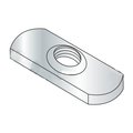 Newport Fasteners Tab Weld Nut, #10-24, Steel, 0.453 in Wd, 0.89 in Lg, 0.098 in Ht, 1000 PK 821542